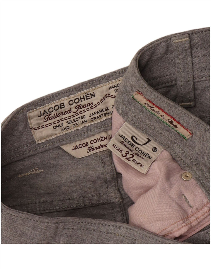 Męskie spodenki codzienne Jacob Cohen W32 Średnioszary bawełniany