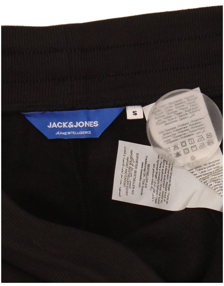 Męskie spodenki sportowe Jack & Jones, małe, czarne, bawełniane