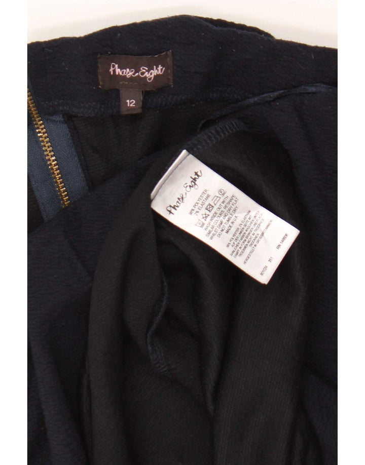 Damska prosta spódnica Phase Eight UK 12 Medium W32 Granatowy poliester