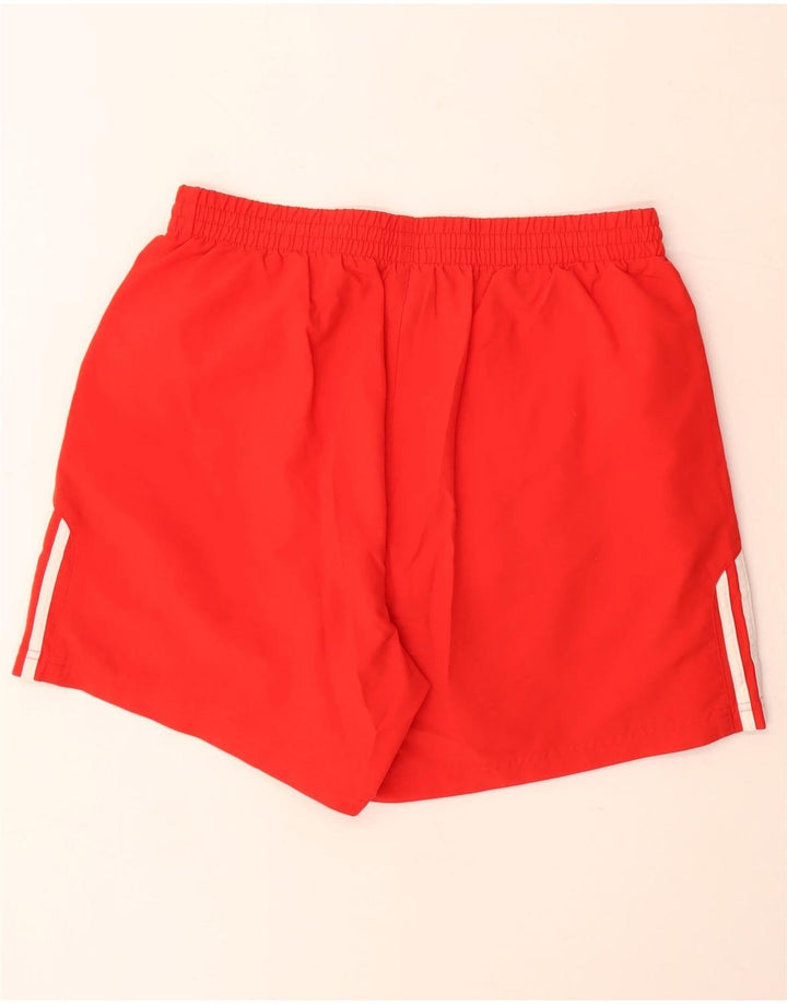 Męskie spodenki sportowe Adidas, duże, czerwone, poliestrowe