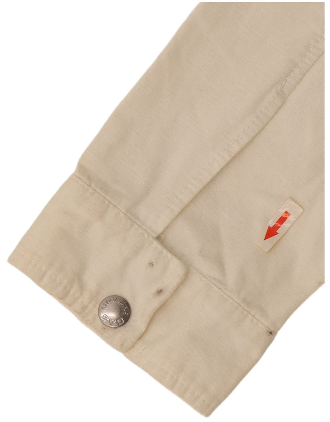 Damska kurtka bomberka Gas UK 16, duża w kolorze złamanej bieli