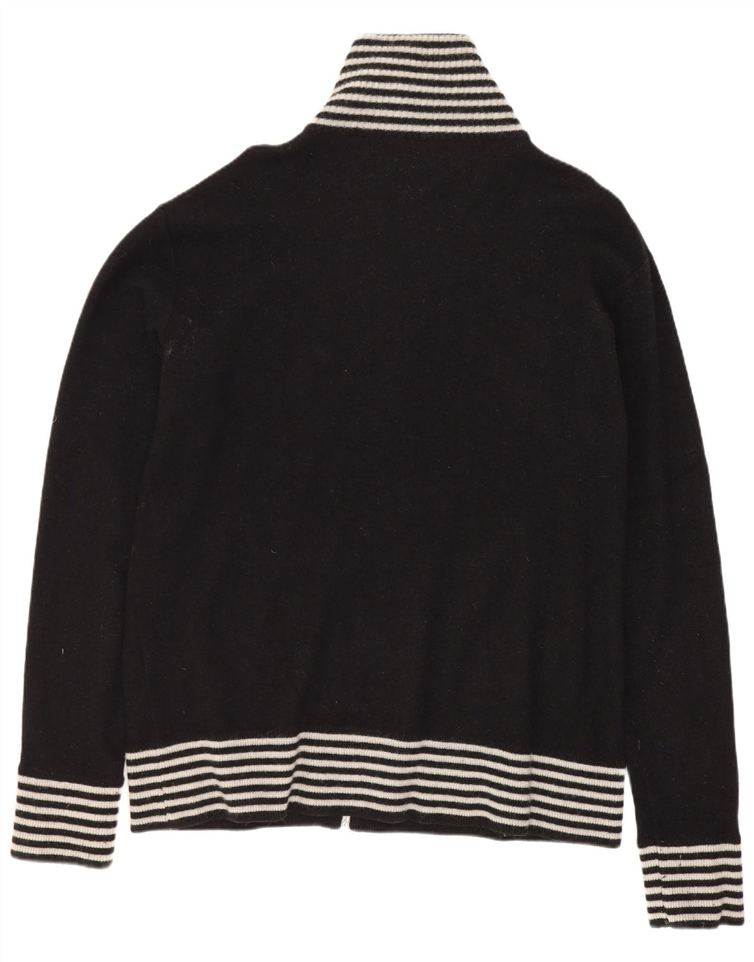 Męski sweter z grafiką Franklin & Marshall, duży, wełniany w czarne paski