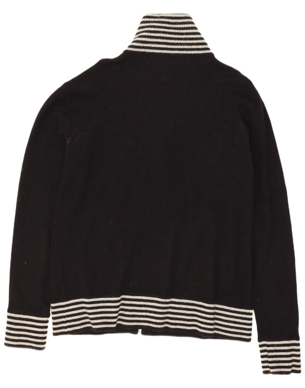 Męski sweter z grafiką Franklin & Marshall, duży, wełniany w czarne paski