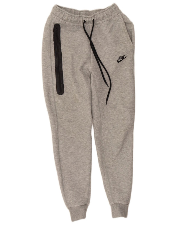 Męskie spodnie dresowe Nike Joggers XS Szara bawełniana nakrapiana