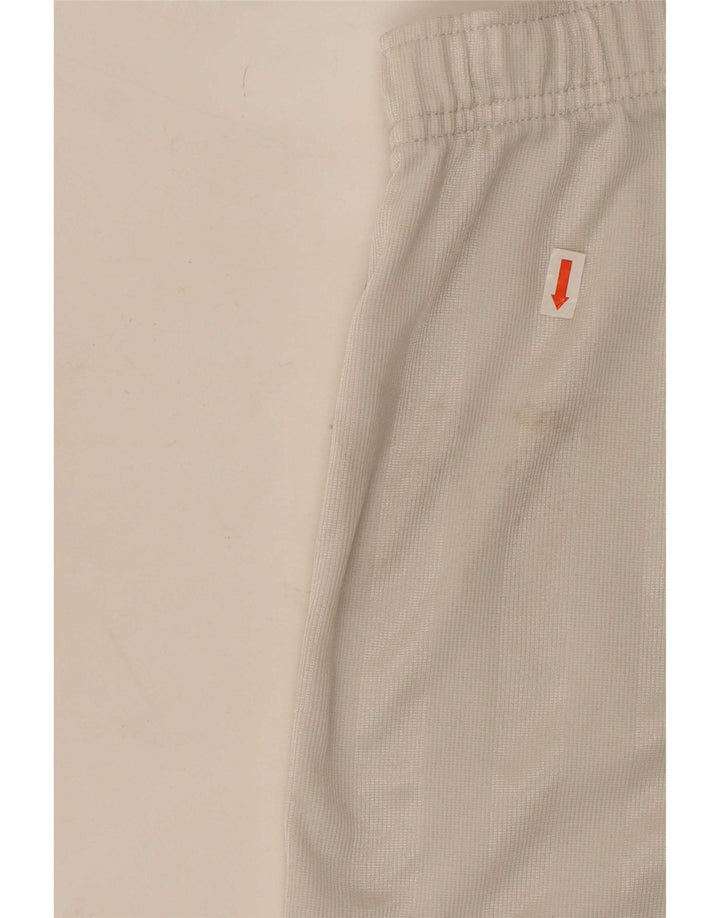 Męskie spodenki sportowe Nike Dri Fit, średnioszare, poliestrowe prążki