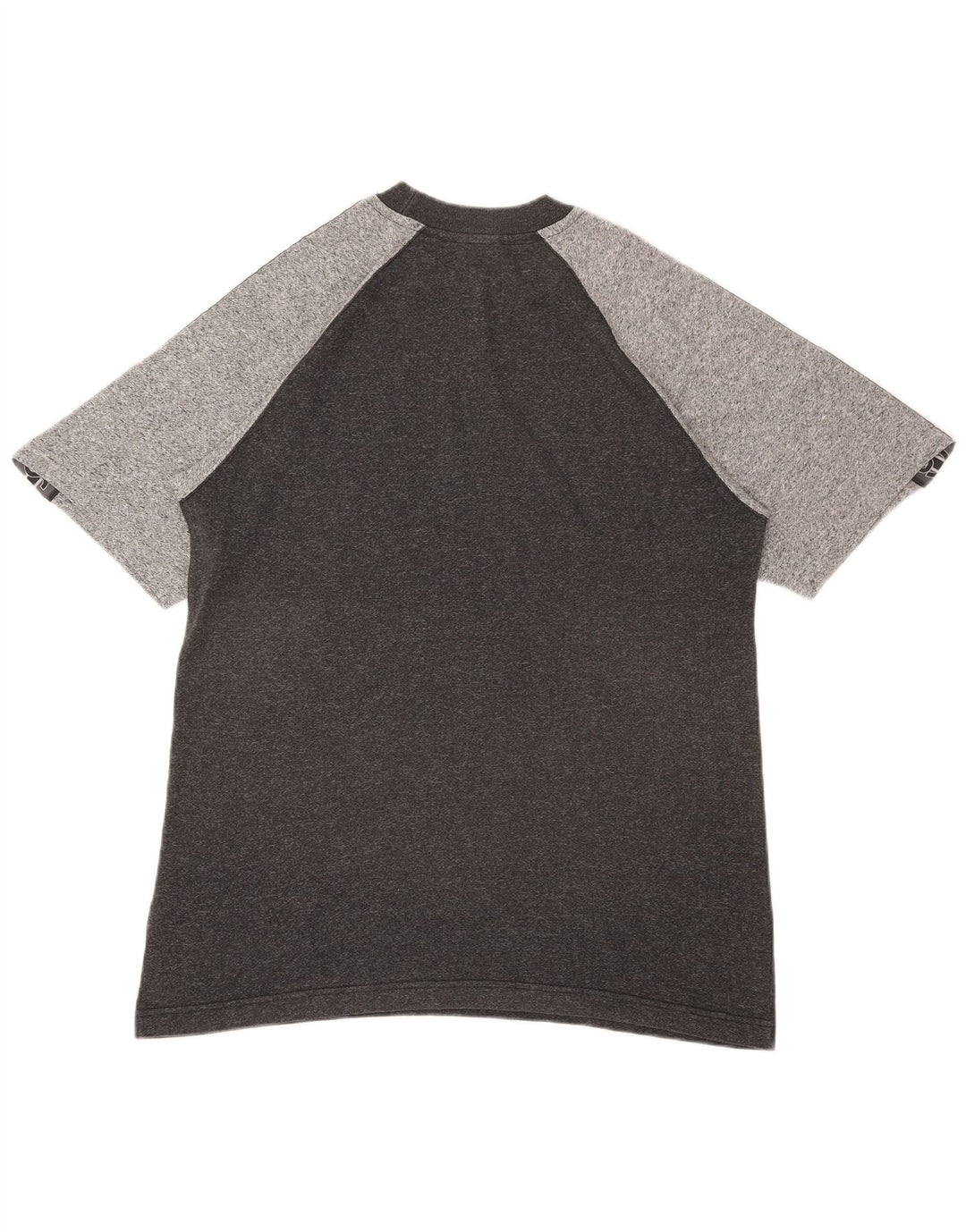 Męska koszulka z grafiką Asics, duża, szara, nakrapiana bawełna