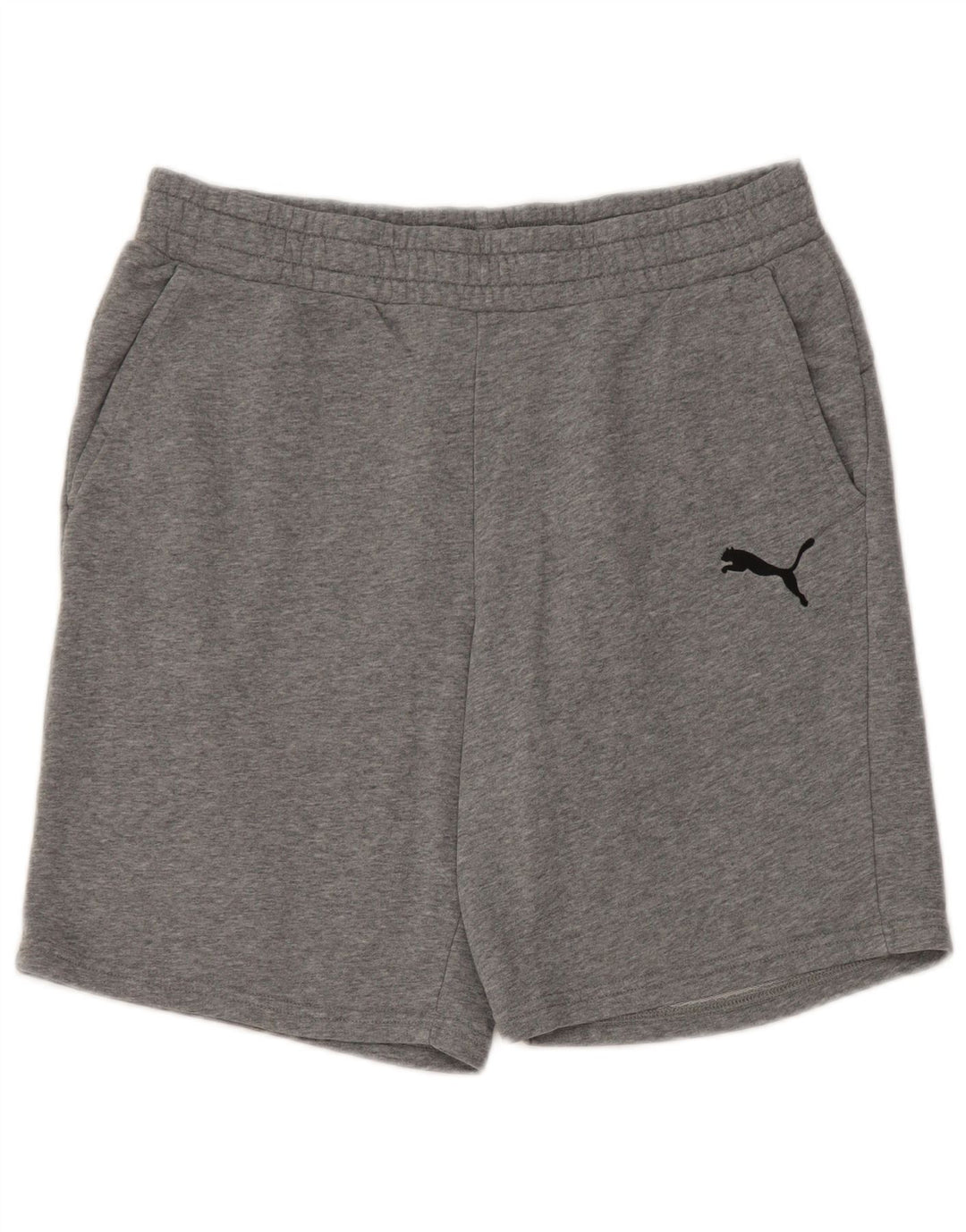 Męskie spodenki sportowe Puma, duże, szare, bawełniane w plamki