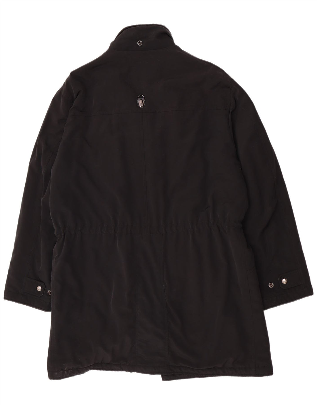 Płaszcz męski Piero Guidi UK 42 XL, czarny poliester
