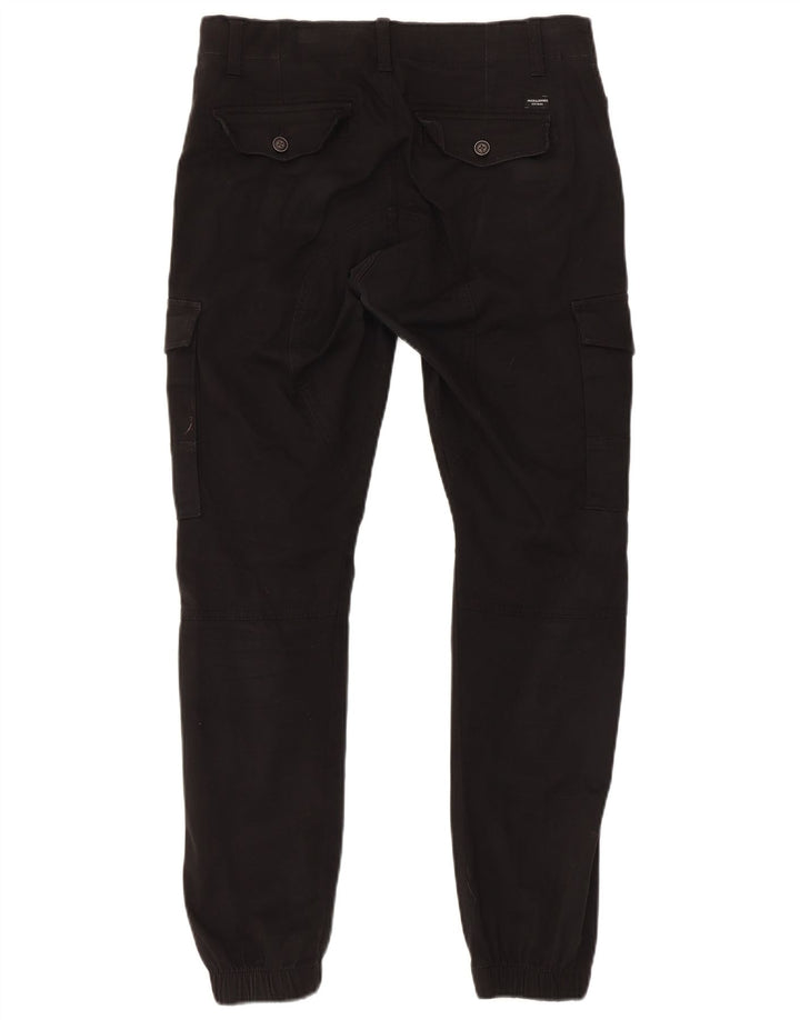Męskie spodnie cargo Jack & Jones Joggers W30 L32 Czarne