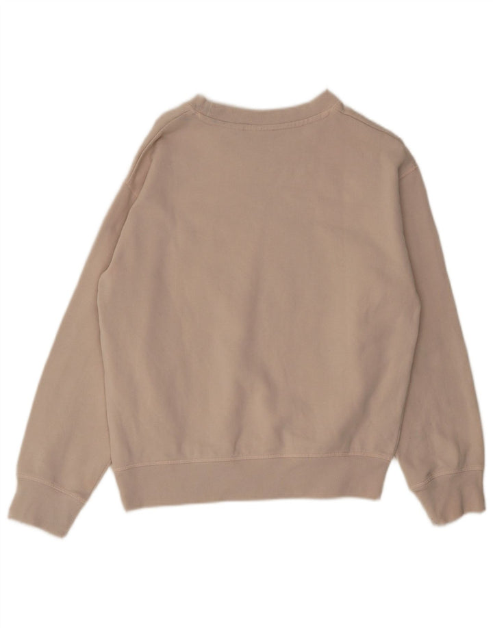 Damski sweter oversize Levi's UK 10 Small, beżowy, bawełniany