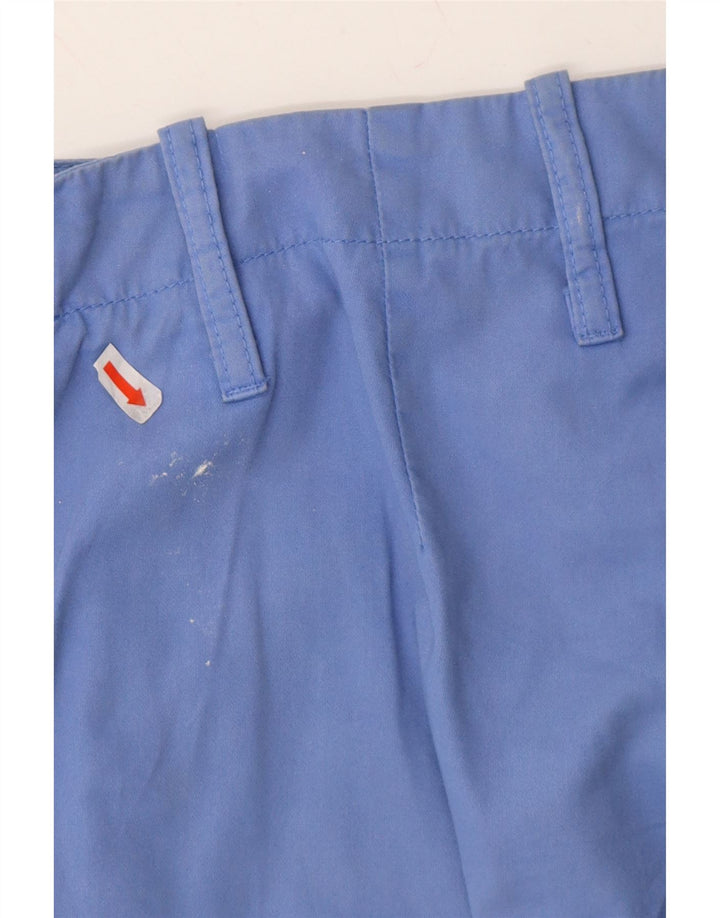 DOLCE & GABBANA Womens Straight Capri Trousers IT 42 Medium W30 L22 Blue Vintage Dolce & Gabbana and Second-Hand Dolce & Gabbana from Messina Hembry 