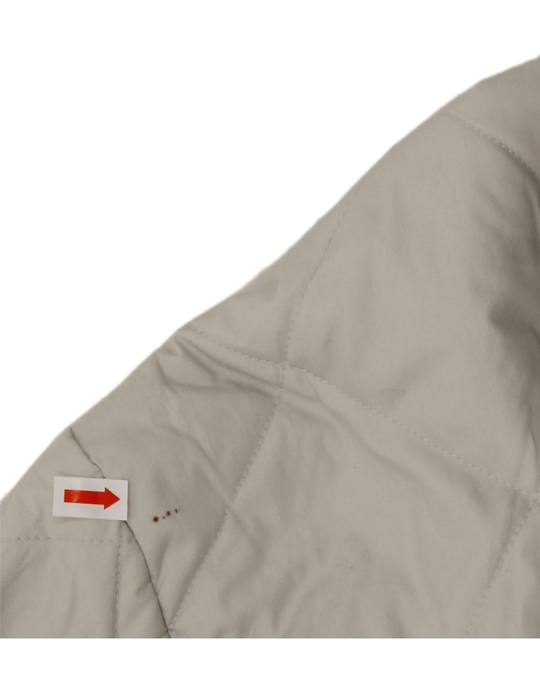 FILA Mens Quilted Jacket UK 40 Large Off White Cotton Vintage Fila and Second-Hand Fila from Messina Hembry 
