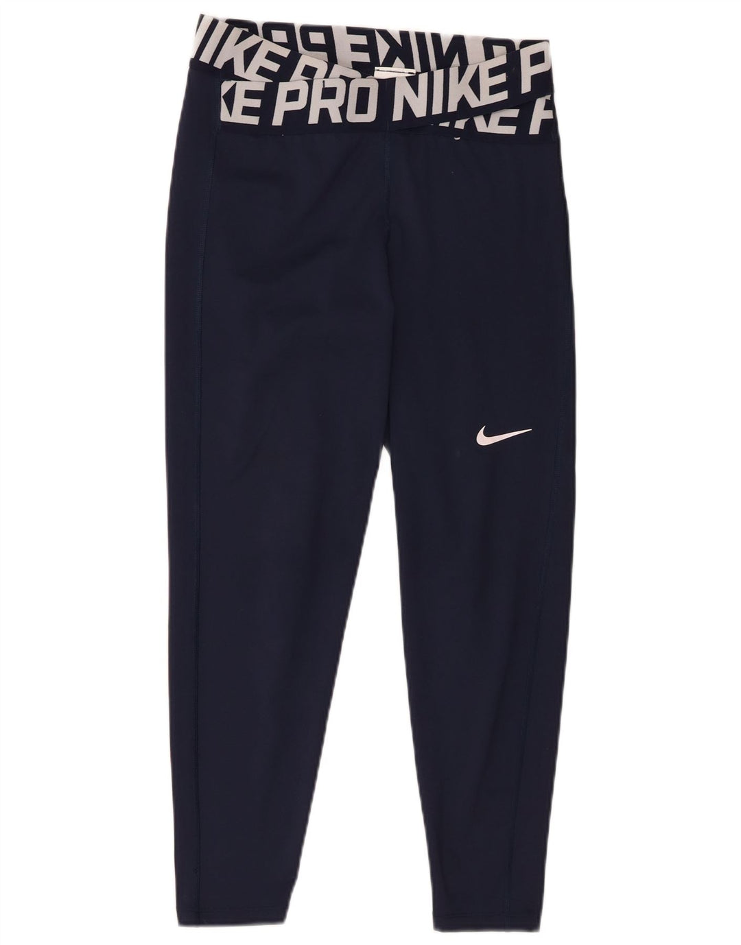 Damskie legginsy Nike Dri Fit Graphic UK 14, średni granatowy poliester
