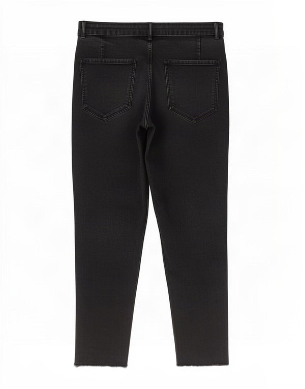 Dżinsy damskie Zara Trafaluc Skinny Capri EU 44 XL W34 L23 Czarne