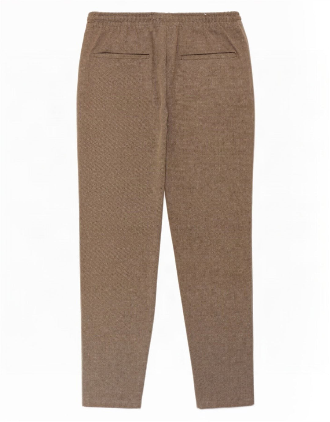 Męskie spodnie typu slim chino Zara, średnie W31 L28, beżowy poliester
