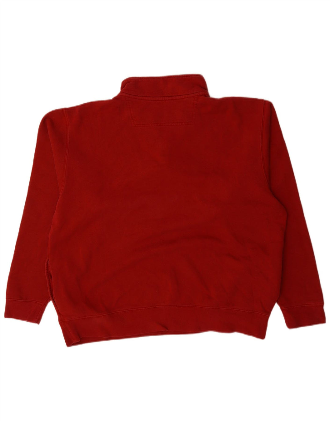 Męska bluza z zamkiem błyskawicznym L.L.Bean, duża, czerwona, bawełniana