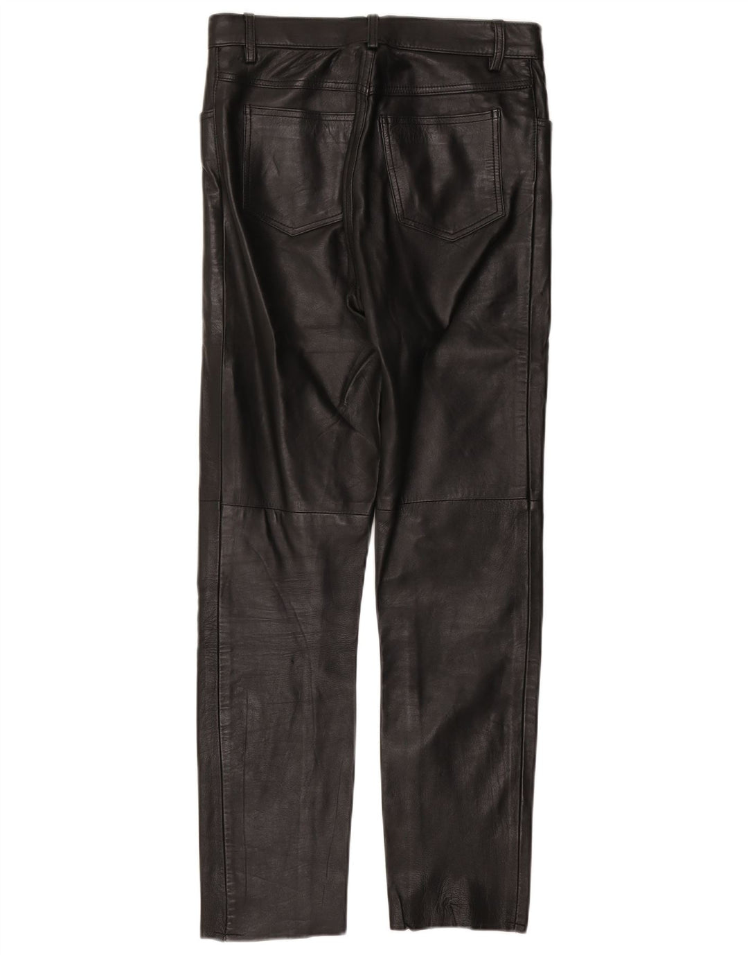 Vintage damskie proste spodnie W30 L30 czarne