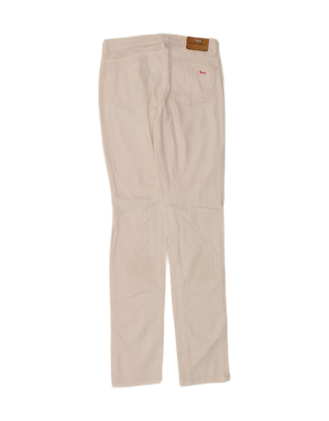 HARMONT & BLAINE Womens Slim Jeans EU 38 Medium W28 L33 White Vintage Harmont & Blaine and Second-Hand Harmont & Blaine from Messina Hembry 
