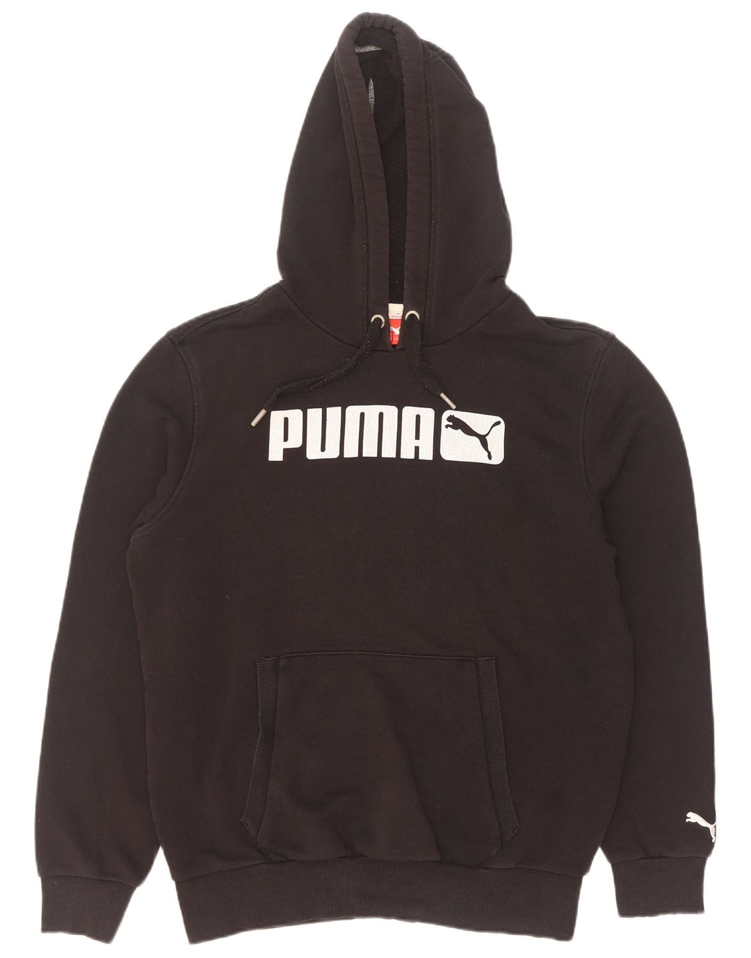 Męska bluza z kapturem Puma z grafiką, mała czarna