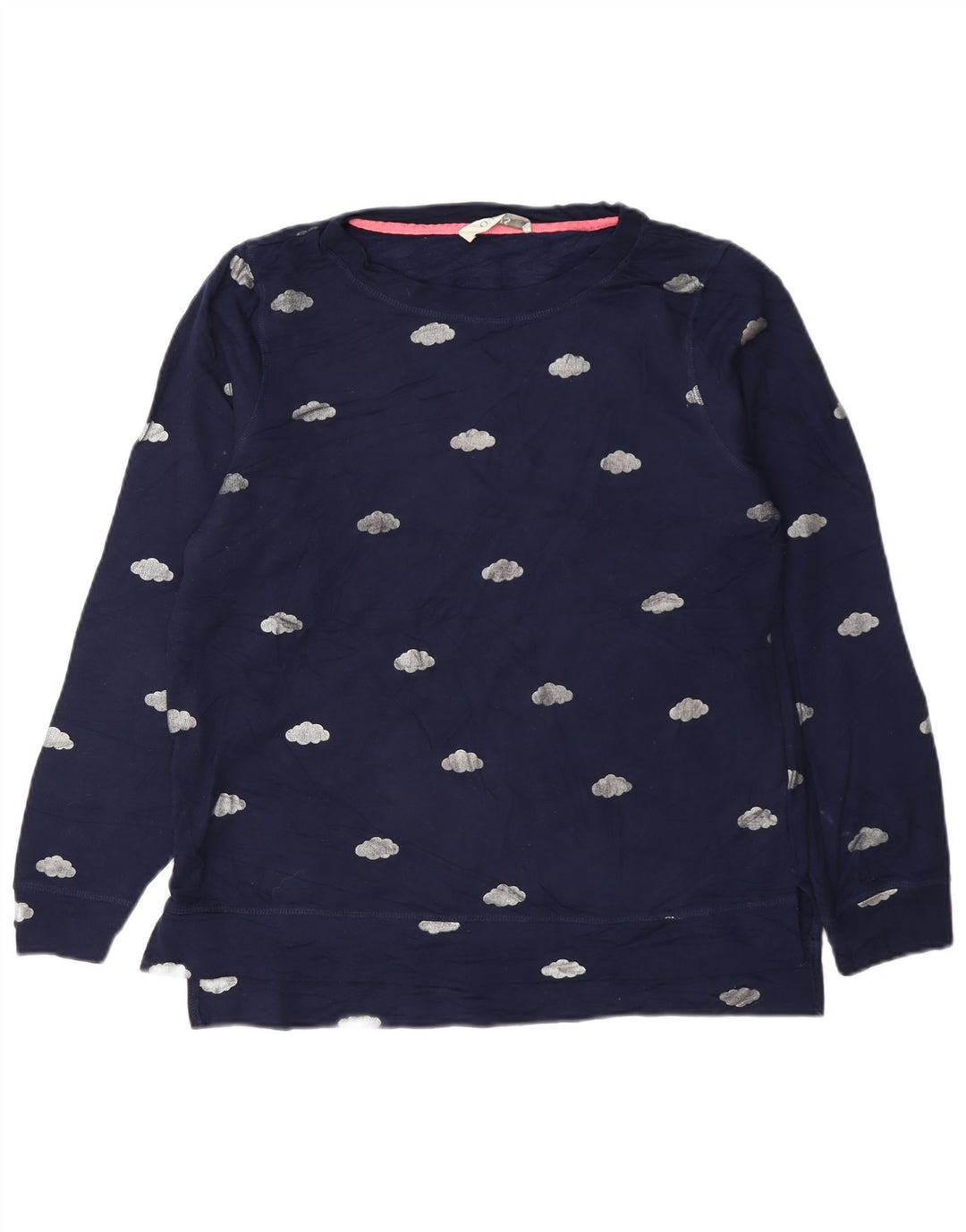 Damski sweter oversize Oasis Graphic UK 10, mały, granatowy