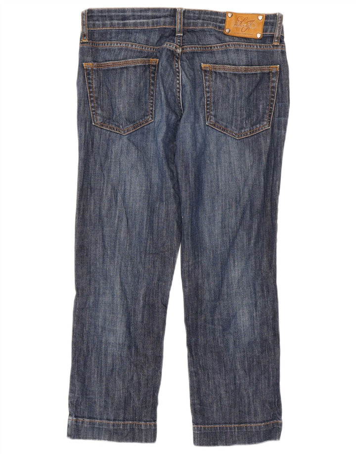 Damskie jeansy Liu Jo W30 L24 granatowe