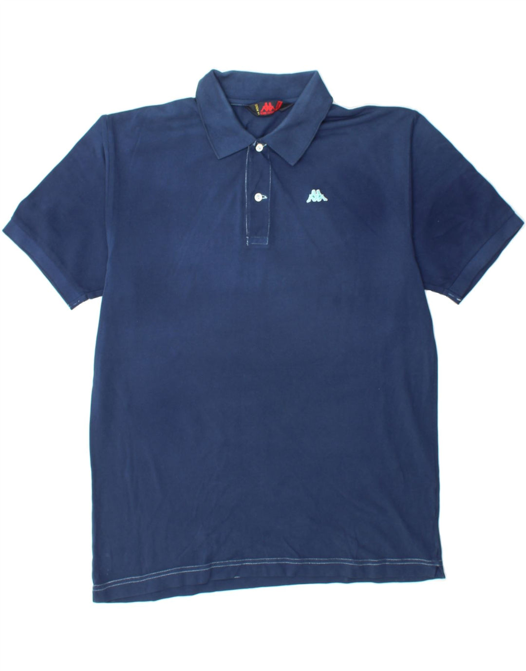 KAPPA Mens Polo Shirt XL Navy Blue Cotton Vintage Kappa and Second-Hand Kappa from Messina Hembry 