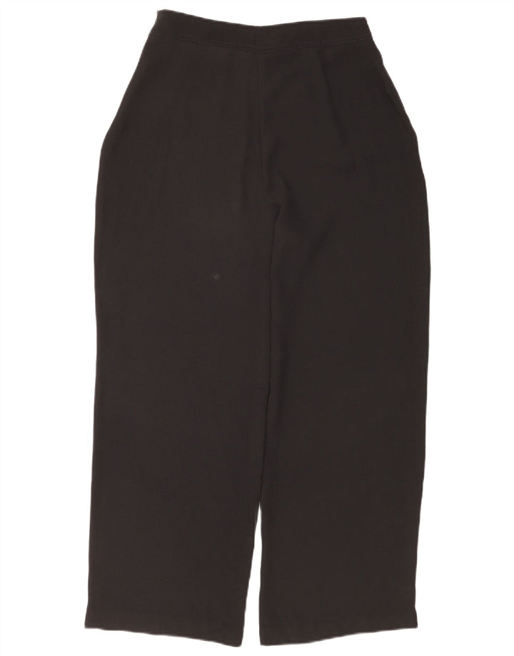 Damskie spodnie o luźnym kroju Zara EU 40 Medium W30 L26 Czarny poliester