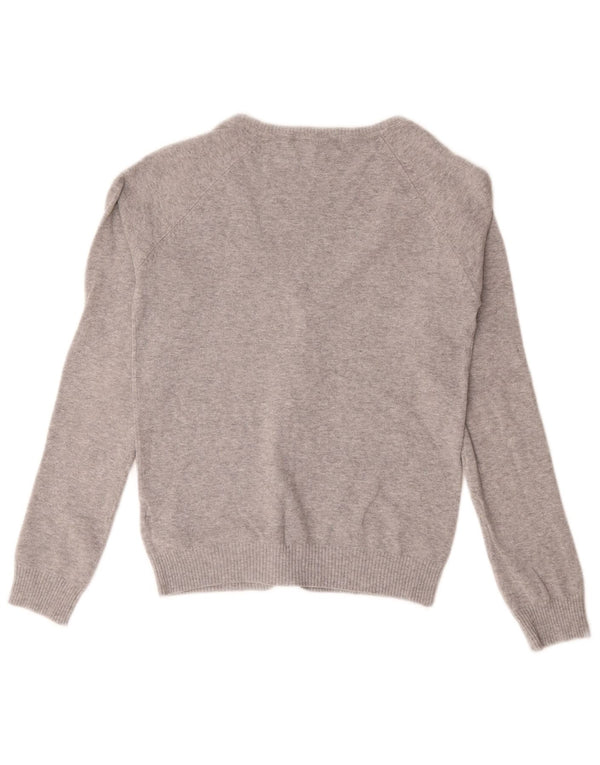 Sweter damski Zara Cardigan UK 10 Small, szary, bawełniany