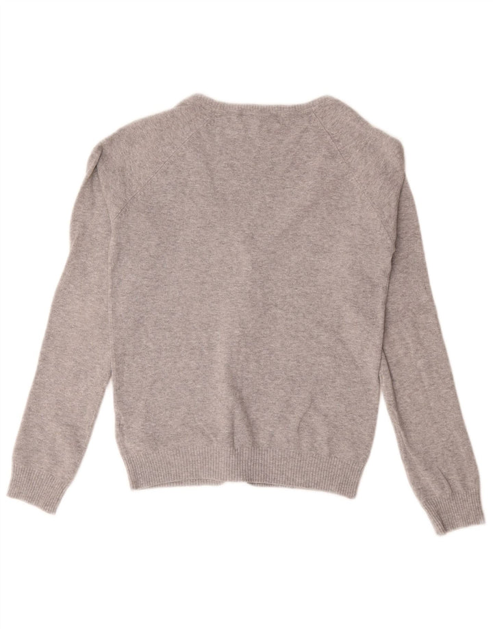 Sweter damski Zara Cardigan UK 10 Small, szary, bawełniany