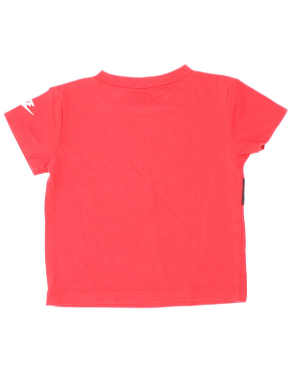 T-shirt chłopięcy Puma Baby z grafiką 18-24 miesiące czerwony