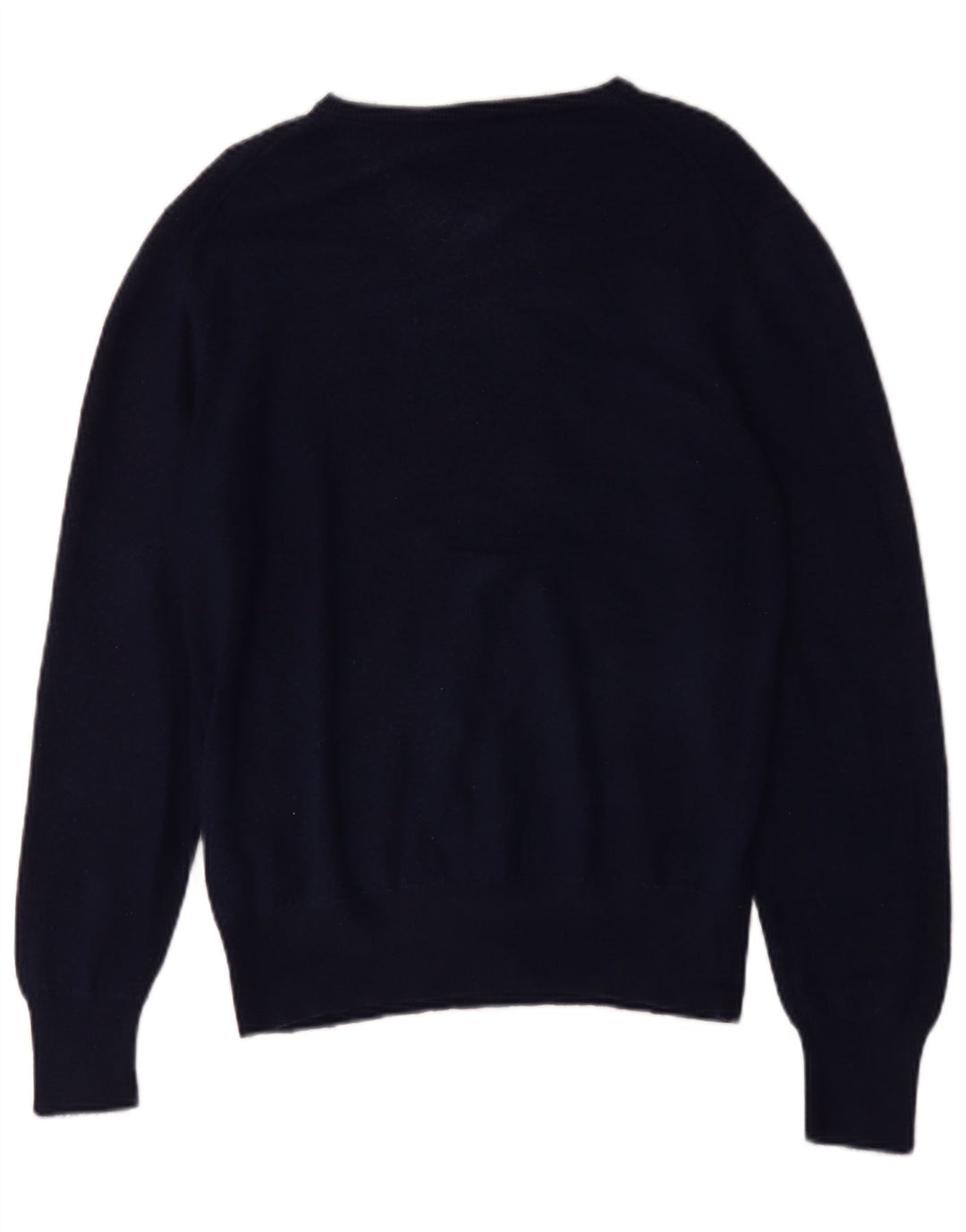 Męski sweter Hugo Boss z dekoltem w kształcie litery V XL, granatowo-wełniany