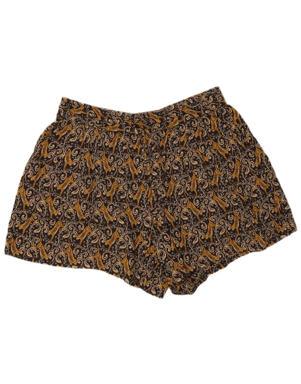 Damskie szorty Fat Face Graphic Casual UK 16 Large W33 Brown Paisley