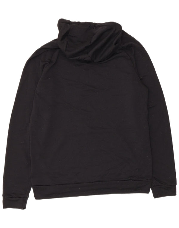 Męski sweter z kapturem Nike Dri Fit Graphic, średni czarny poliester