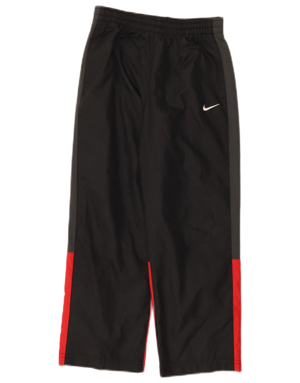Chłopięce spodnie dresowe Nike 7-8 lat XL, czarne, sportowe z blokami kolorów
