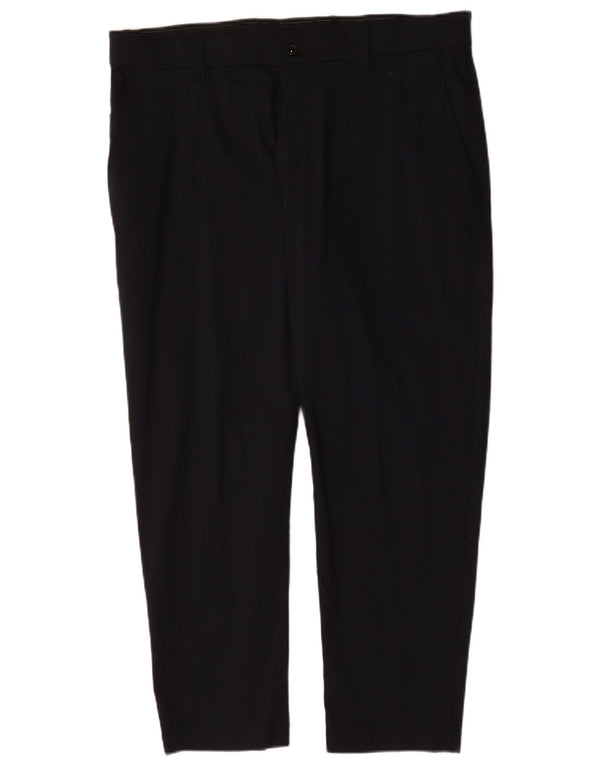 Męskie spodnie typu chino NIKE Dri Fit o standardowym kroju W38 L30 granatowe