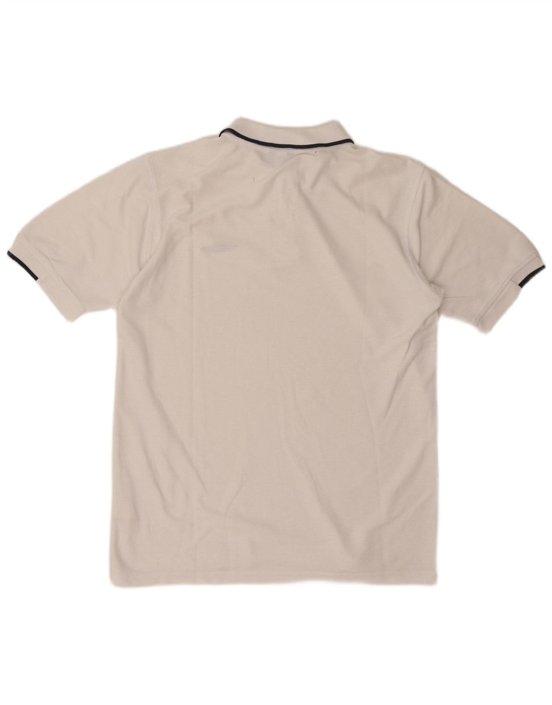 Męska koszulka polo Umbro, średni biały poliester