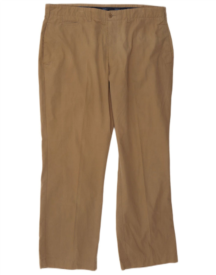 Spodnie męskie Marks & Spencer Blue Harbor Bootcut Chino W38 L29 Beżowe
