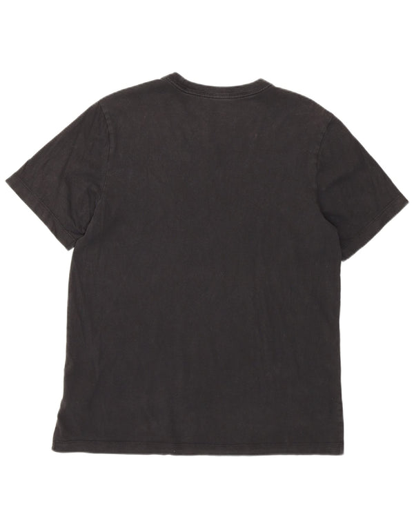 T-shirt męski Nike, mały, czarny, bawełniany