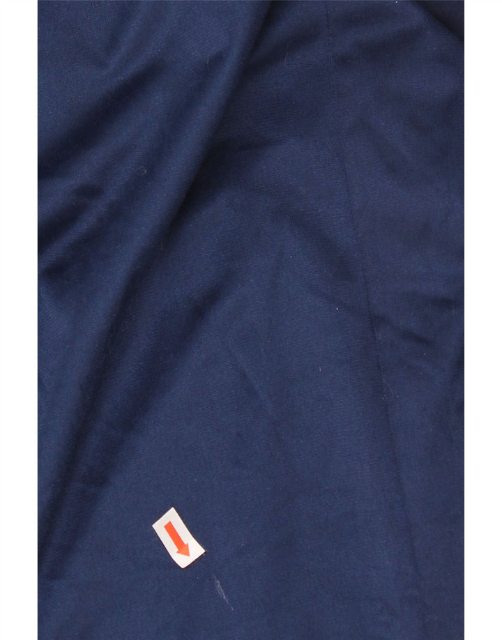 Damska kurtka dresowa Arena Graphic UK 14, duża, granatowa, z blokami kolorów