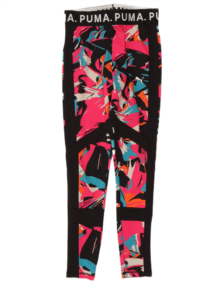 Damskie legginsy Puma Graphic UK 12 Średnie wielokolorowe geometryczne