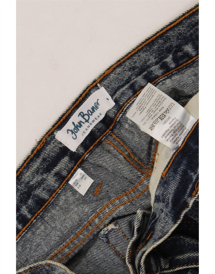 Damskie spodenki jeansowe JOHN BANER W34, duże, niebieskie, bawełniane