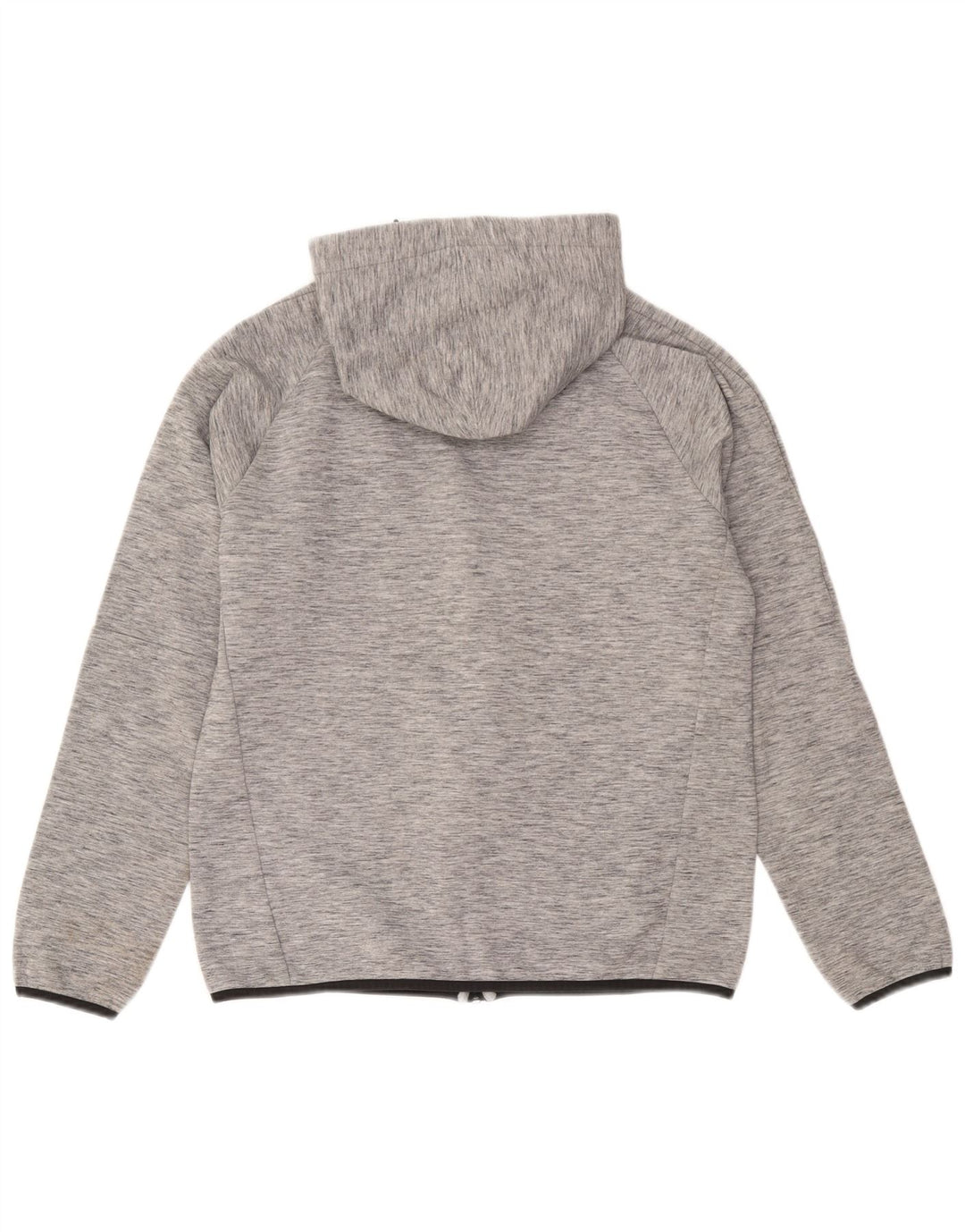 Męski sweter Puma z kapturem i zamkiem, średnioszary, bawełniany w cętki