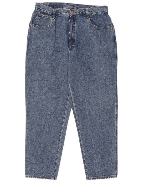 Damskie jeansy z wysokim stanem Gitano US 16 2XL W34 L29 Niebieskie bawełniane