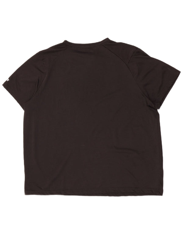Męski T-shirt Russell Athletic Dri-Power Top XL, czarny, poliester
