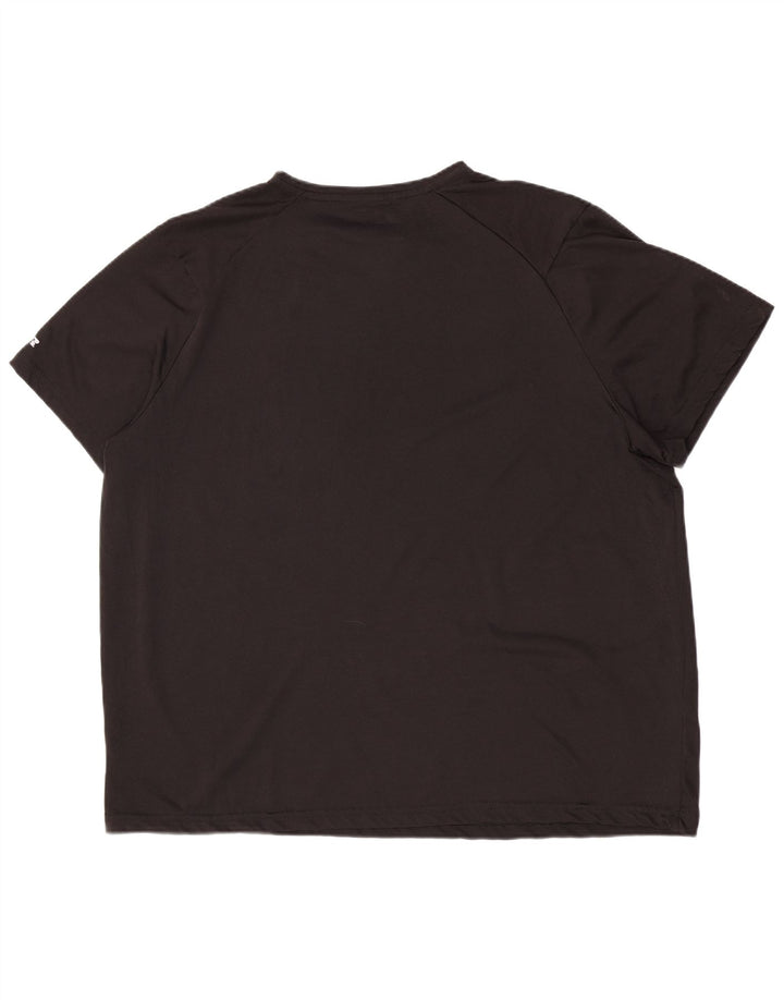Męski T-shirt Russell Athletic Dri-Power Top XL, czarny, poliester