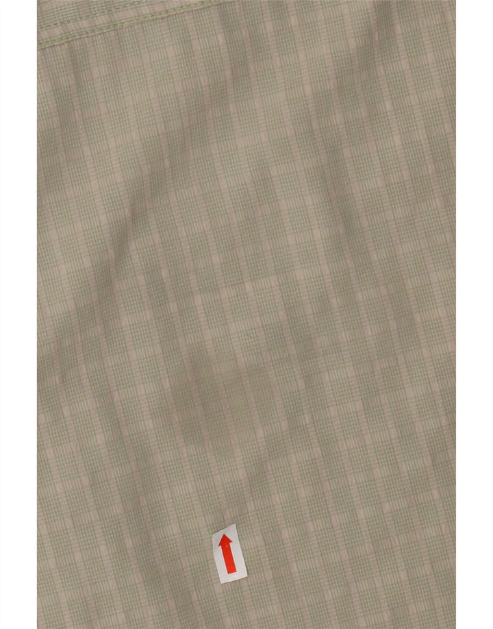 Męska koszula z krótkim rękawem The North Face XL, poliester w zieloną kratkę