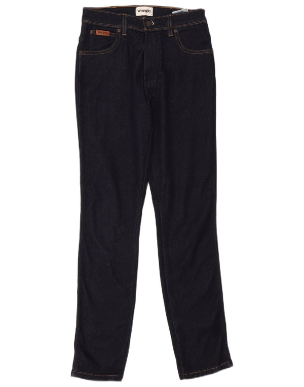 Damskie jeansy Wrangler Texas Slim W29 L32 Granatowe, bawełniane