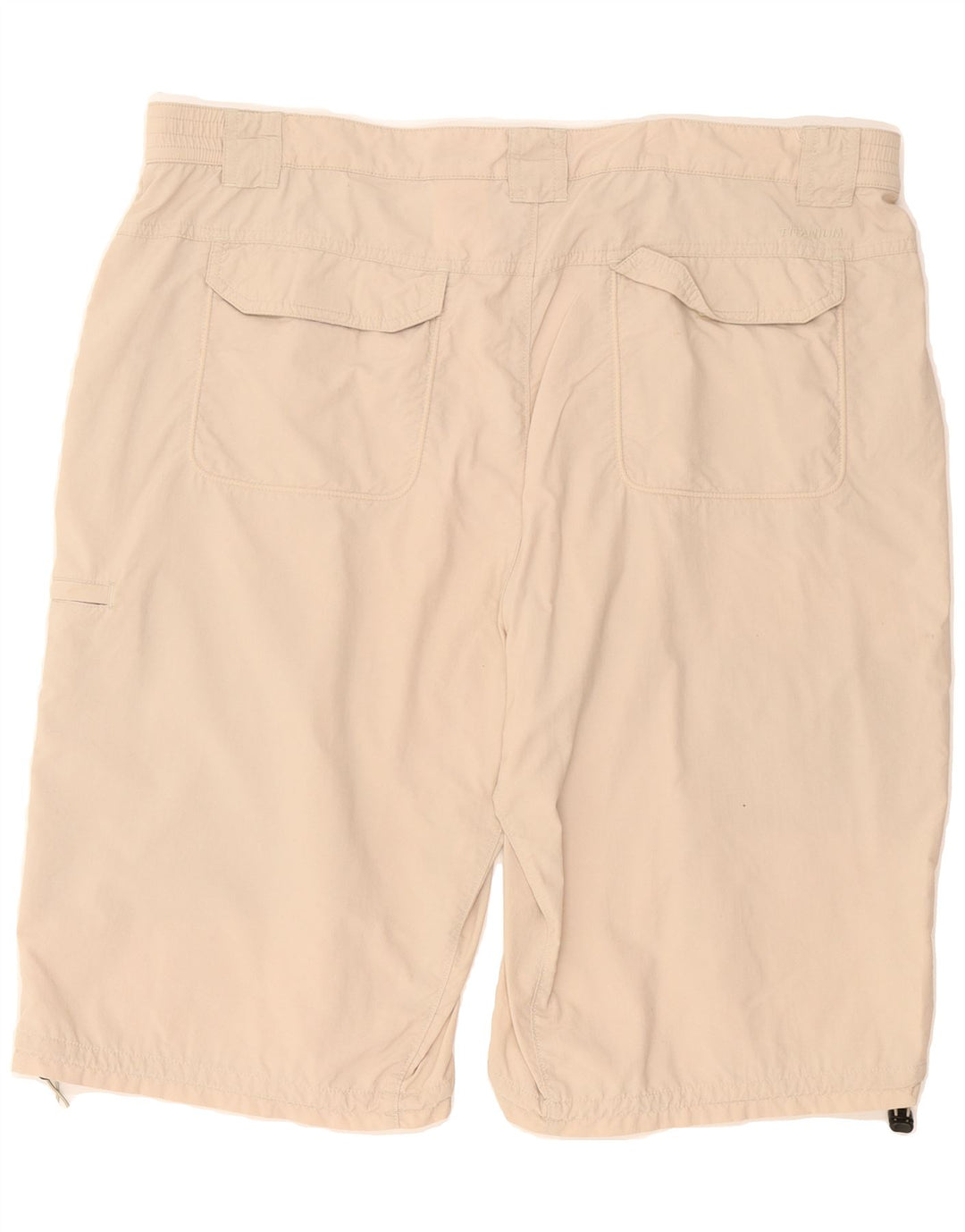 COLUMBIA Womens Cargo Shorts 2XL W38  Beige Nylon Vintage Columbia and Second-Hand Columbia from Messina Hembry 