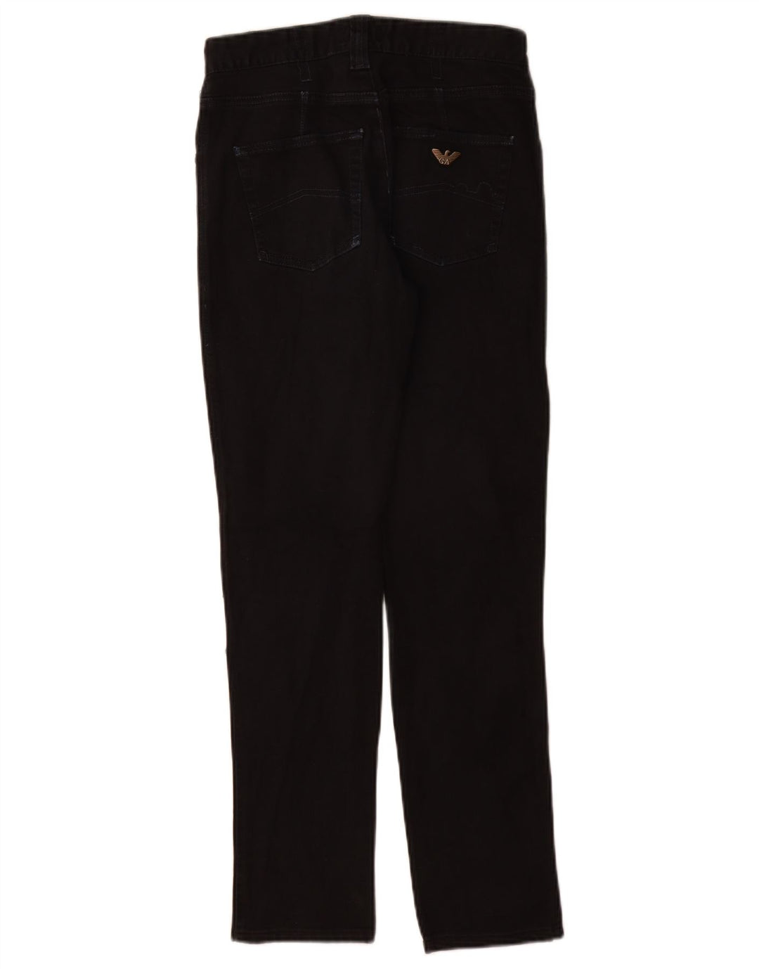 Damskie jeansy Armani Slim W26 L28 Granatowe