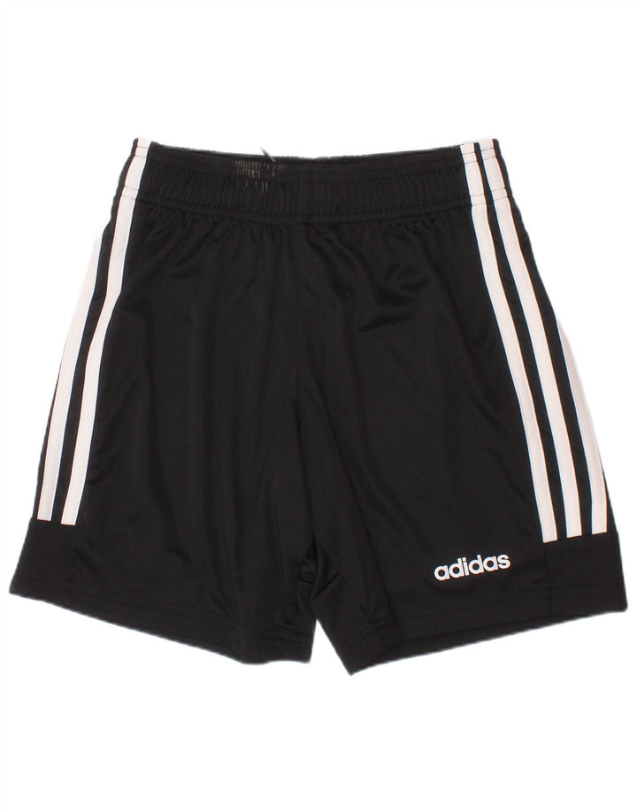 Adidas Chłopięce Spodenki Sportowe Climalite 9-10 Lat Czarny Poliester